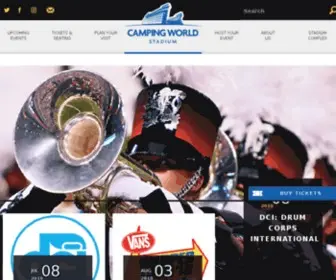 Campingworldstadium.com(Camping World Stadium) Screenshot