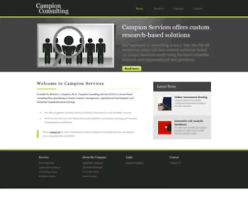 Campion-Services.com(Campion Services) Screenshot