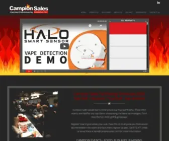 Campionsales.com(Security and Surveillance) Screenshot