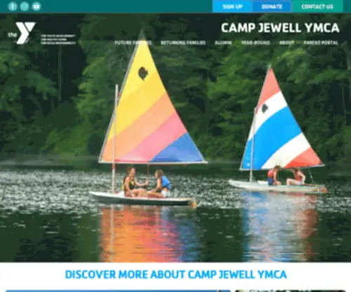 Campjewell.org(Camp Jewell) Screenshot