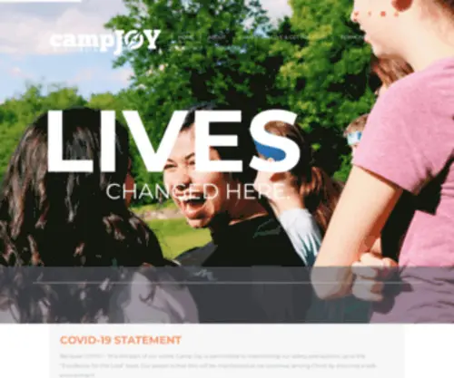 Campjoy.org(Camp Joy) Screenshot