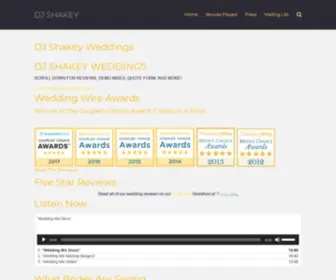 Campjulie.com(DJ Shakey Weddings) Screenshot