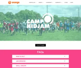 Campkidjam.com(Camp Kid Jam) Screenshot