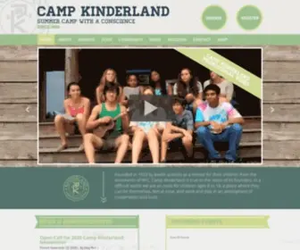 Campkinderland.org(Camp Kinderland) Screenshot