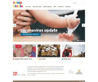 Campkindle.ca(Kids Cancer Care) Screenshot