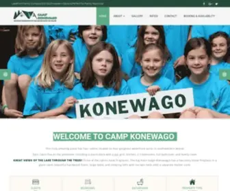 Campkonewago.com(Camp Konewago) Screenshot