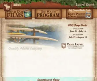 Camplaurelsouth.com(Camp Laurel South) Screenshot