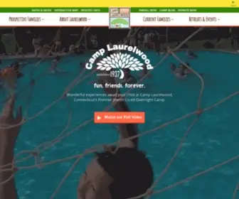 Camplaurelwood.org(Camp Laurelwood) Screenshot