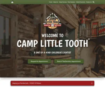 Camplittletooth.com(Pediatric Dentistry) Screenshot