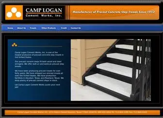 Camplogancement.com(Camp Logan Cement Camp Logan Cement) Screenshot