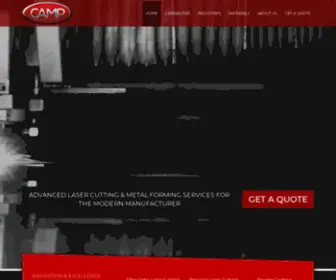 Campmanufacturing.com(Camp Manufacturing) Screenshot