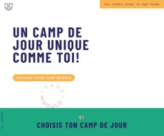 Campmodulo.ca(Les camps de jour Modulo offrent à vos enfants une programmation modulable. Résultats) Screenshot