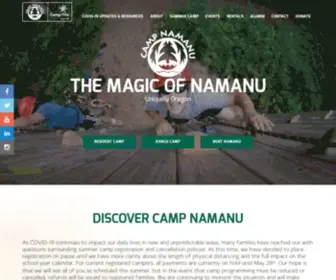 Campnamanu.org(Camp Namanu (“Nuh) Screenshot