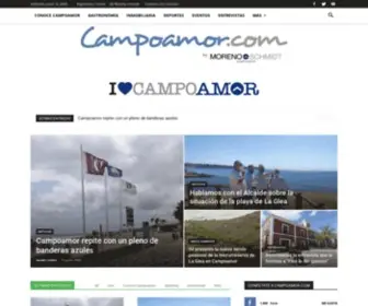 Campoamor.com(Blog revista de las playas de Dehesa de Campoamor) Screenshot