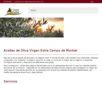 Campodemontiel.com(Campo de Montiel) Screenshot