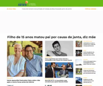 Campograndenews.com.br(Veja notícias em Campo Grande e Mato Grosso do Sul) Screenshot