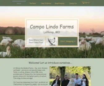 Campolindofarms.com(Campo Lindo Farms) Screenshot