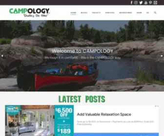 Campology.ca(Home of Dudley Do Hike) Screenshot