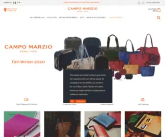 Campomarziodesign.it(Italian Fashion Accessories since 1933) Screenshot