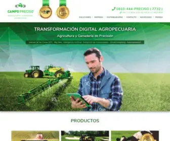 Campopreciso.com(Campo Preciso) Screenshot