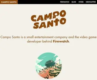 Camposanto.com(Campo Santo) Screenshot