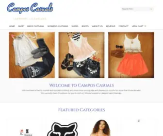 Camposcasuals.com(Camposcasuals) Screenshot