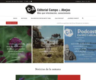 Campoyabejas.com(Campo & Abejas) Screenshot