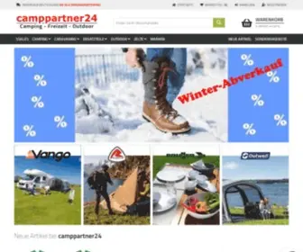 Camppartner24.de(CampingzubehÃ¶r) Screenshot