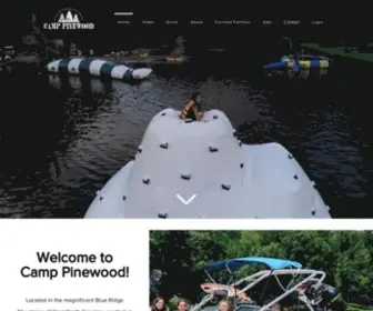 Camppinewood.net(Home) Screenshot