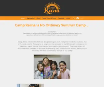 Campreena.com(Camp Reena) Screenshot