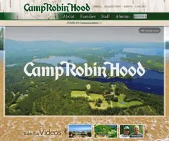 Camprobinhood.com(Camp Robin Hood) Screenshot