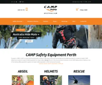 Campsafety.com.au(Height Safety Equipment Perth) Screenshot