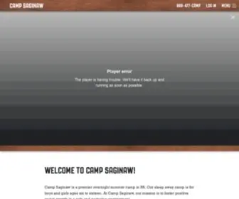 Campsaginaw.com(Camp Saginaw) Screenshot