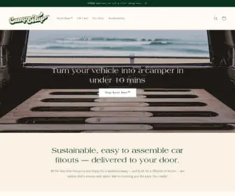 Campsetup.com.au(CampSetup → Car Camping Bed Fitouts) Screenshot