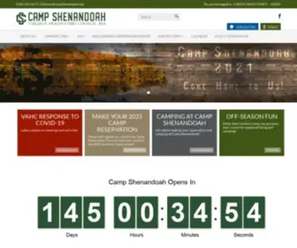 Campshenandoah.org(Camp Shenandoah) Screenshot