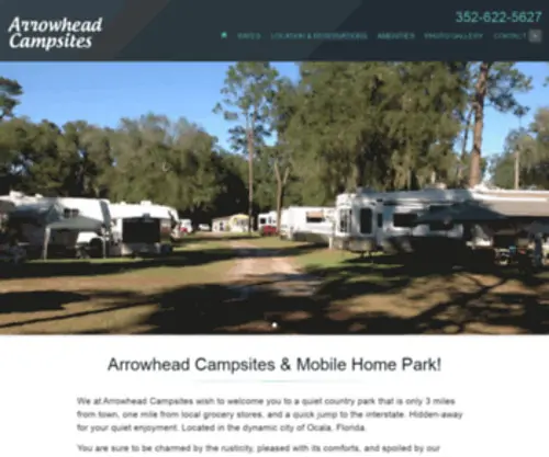 Campsitesarrowhead.com(Rv campsite) Screenshot