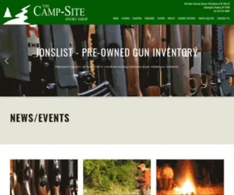 Campsitesportshop.com(The Camp) Screenshot