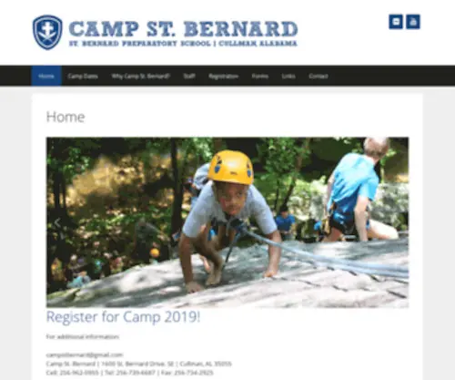 Campstbernard.com(Camp St) Screenshot