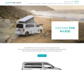 Campster.de(Der Campervan für alle(s)) Screenshot