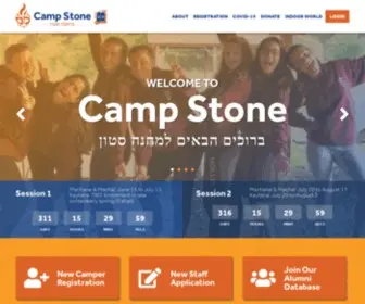 Campstone.org(Camp Stone) Screenshot