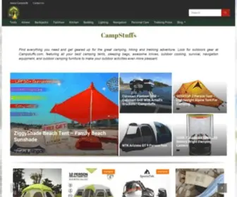 Campstuffs.com(Geared up for Camping) Screenshot