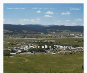 Campsturgis.com(Eagles Landing Campground) Screenshot