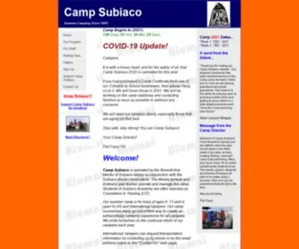 Campsubiaco.org(Camp Subiaco) Screenshot