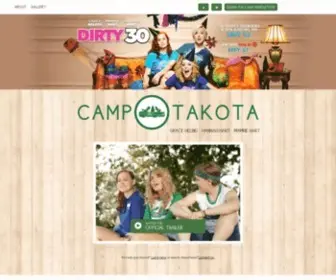 Camptakota.com(Camp Takota) Screenshot