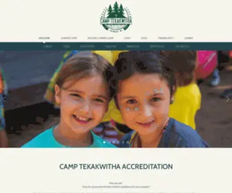 Camptekakwitha.org(Camptekakwitha) Screenshot