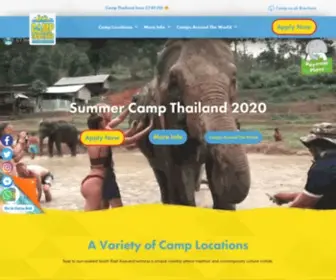 Campthailand.com(Camp Thailand) Screenshot