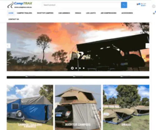 Camptrax.com.au(Camptrax) Screenshot