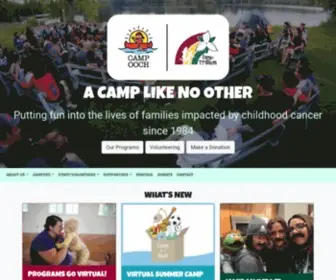 Camptrillium.com(Camp Ooch) Screenshot