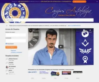 Campus-Astrologia.es(Campus Astrología) Screenshot
