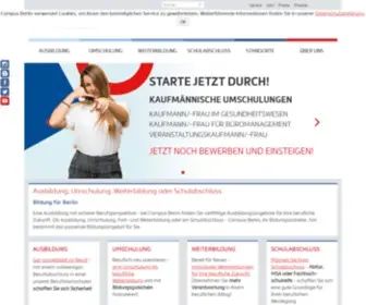 Campus-Berlin.de(Bildung für Berlin) Screenshot
